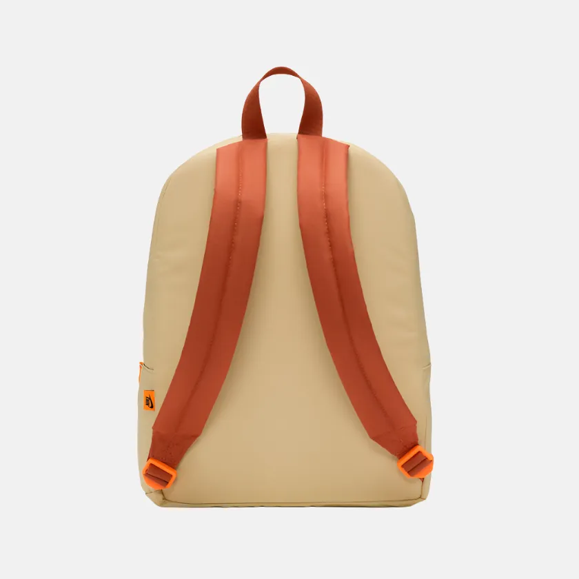 Nike Classic Kids' Backpack (16L) -Sesame/Burnt Sunrise/Total Orange/tadium Green/Vintage Green/Vapour Green