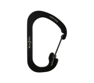 Nite ize -  4 Black SlideLock Carabiner(Stainless)