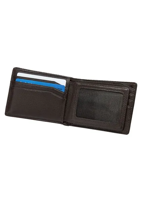 Nixon Pass Leather Wallet - Brown