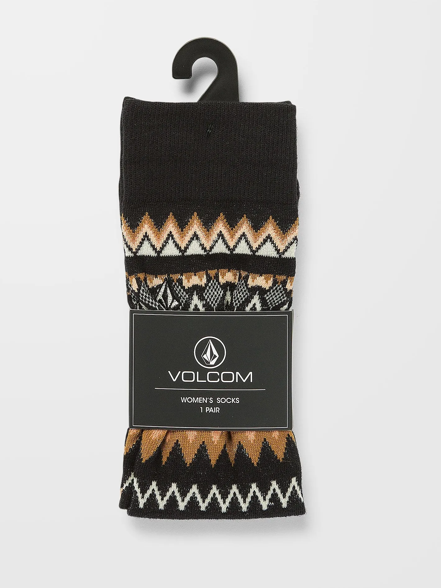 Not Fairisle Socken - VINTAGE BLACK
