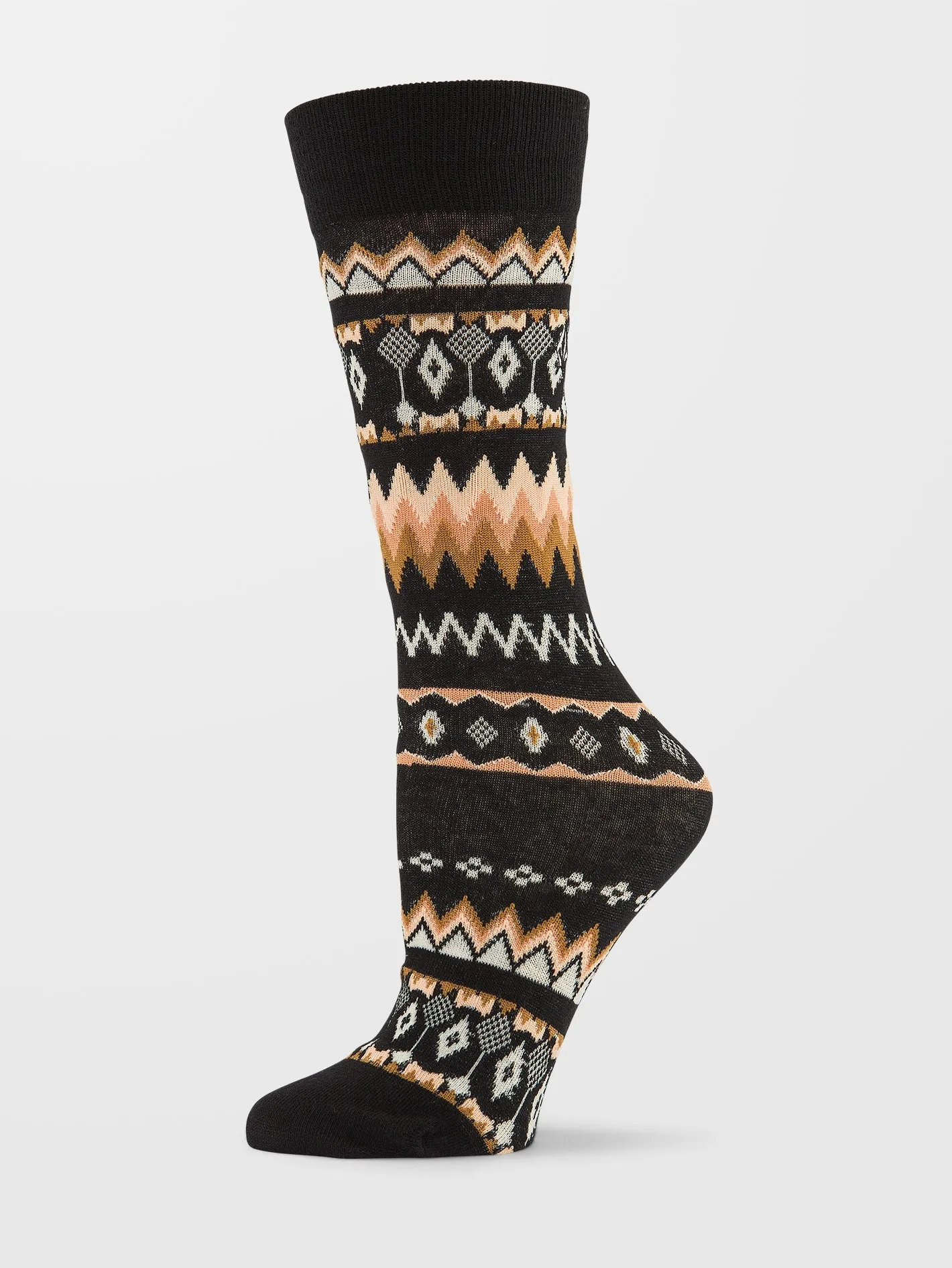 Not Fairisle Socken - VINTAGE BLACK