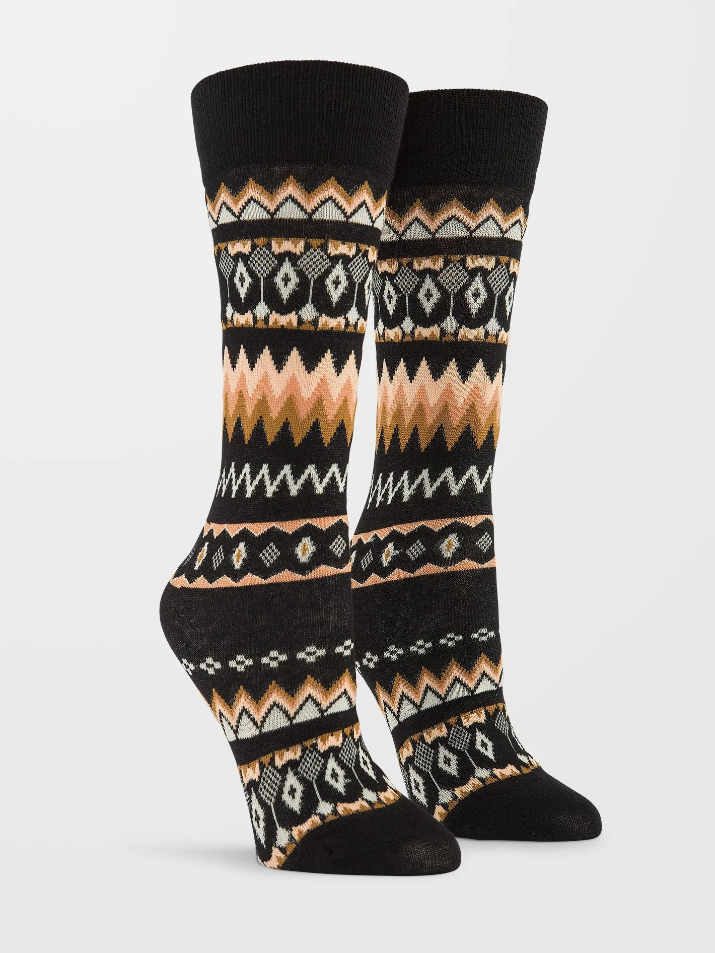 Not Fairisle Socken - VINTAGE BLACK