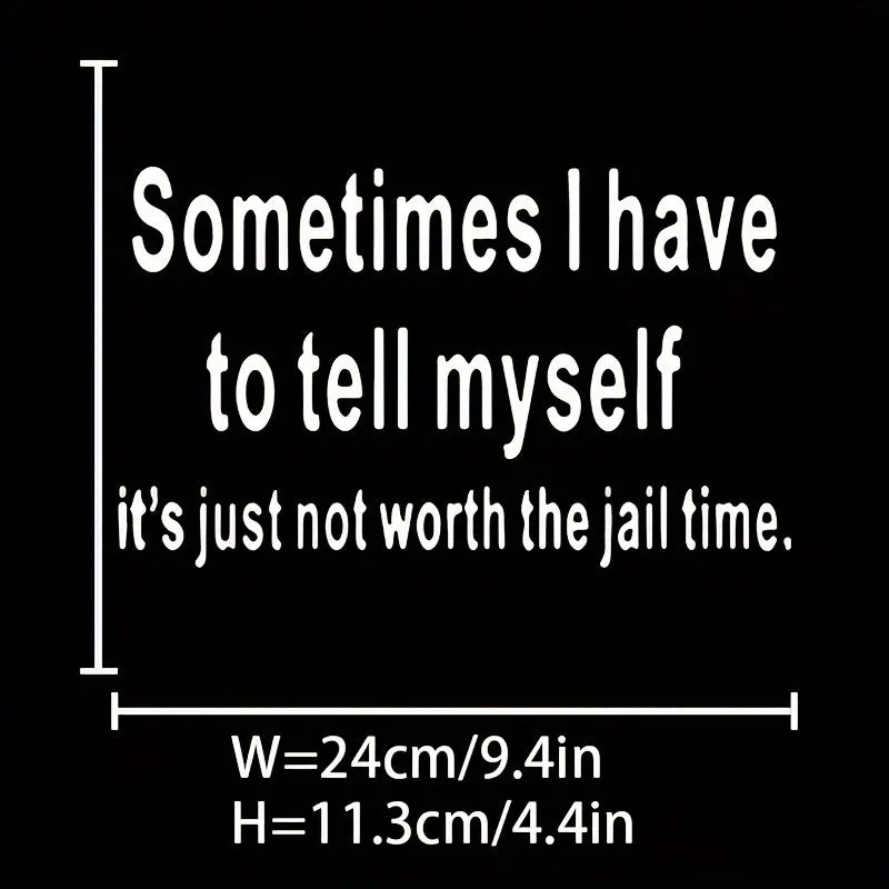 Not Worth The Jail Time Sarcastic Unique T-Shirt Poster Quote - AI Created One of a Kind Digital Download