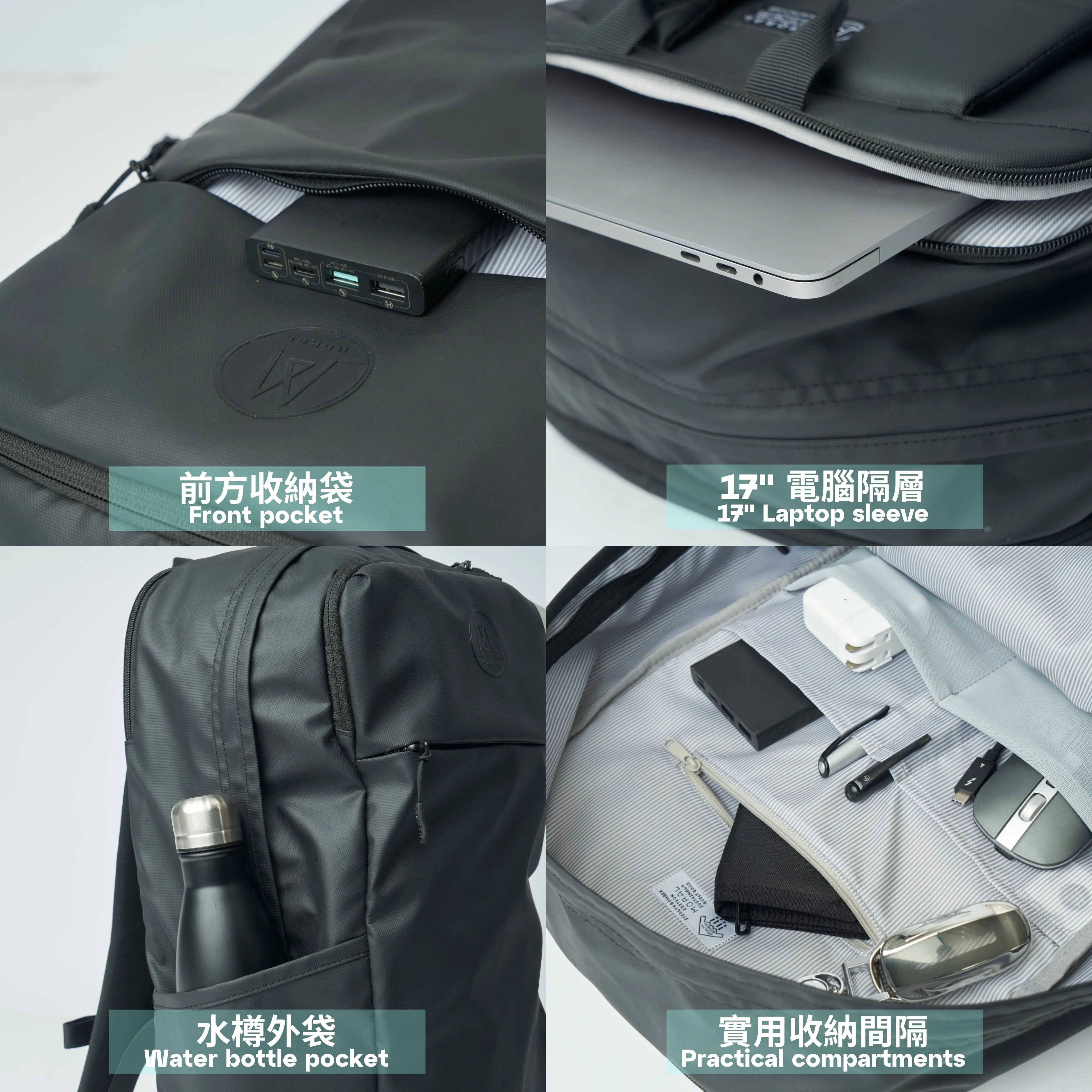 Nova Straya Laptop Backpack 32L - Stealth Bomber Edition