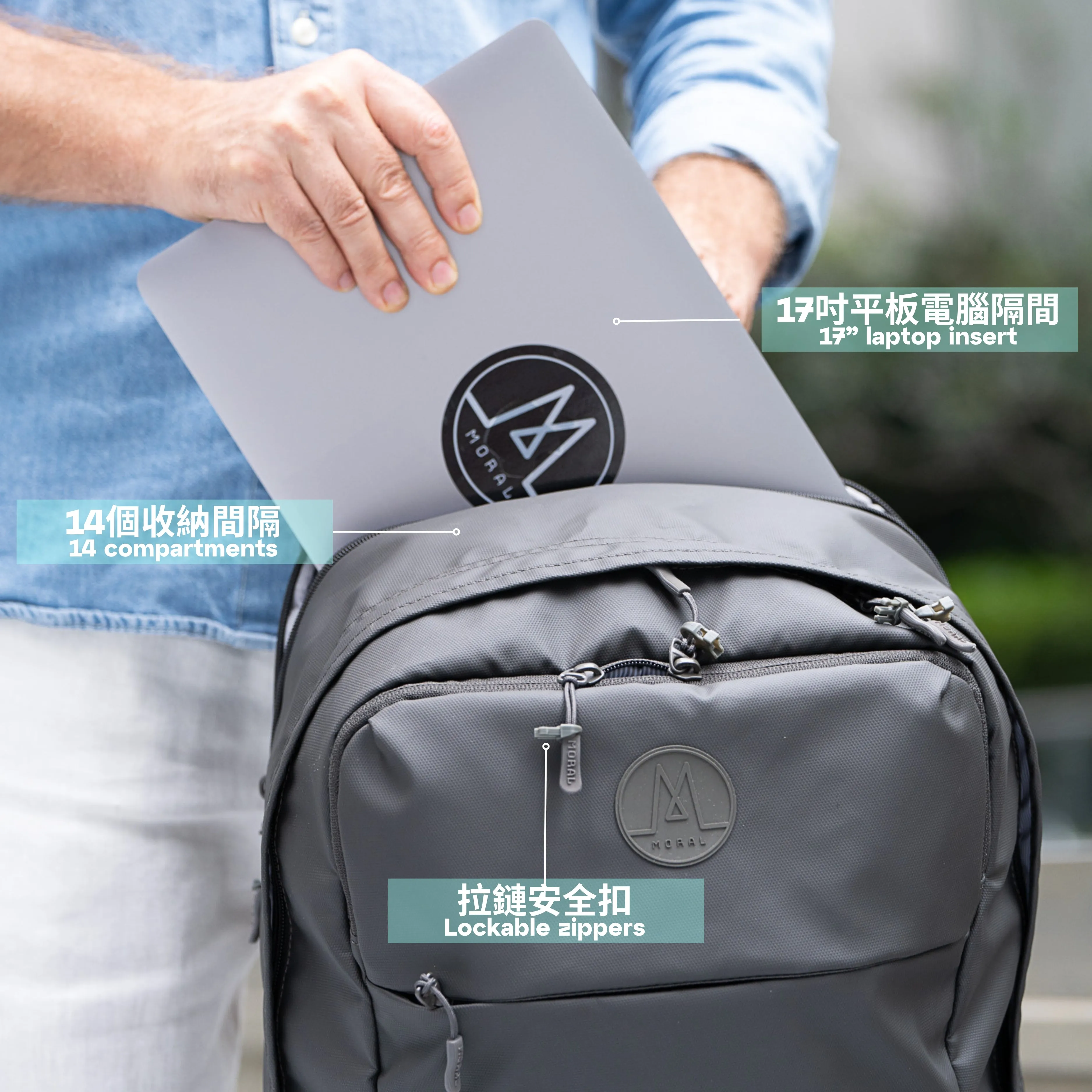Nova Straya Laptop Backpack 32L - Stealth Bomber Edition