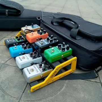NUX NPB-LARGE BUMBLEBEE PEDAL BOARD   CASE