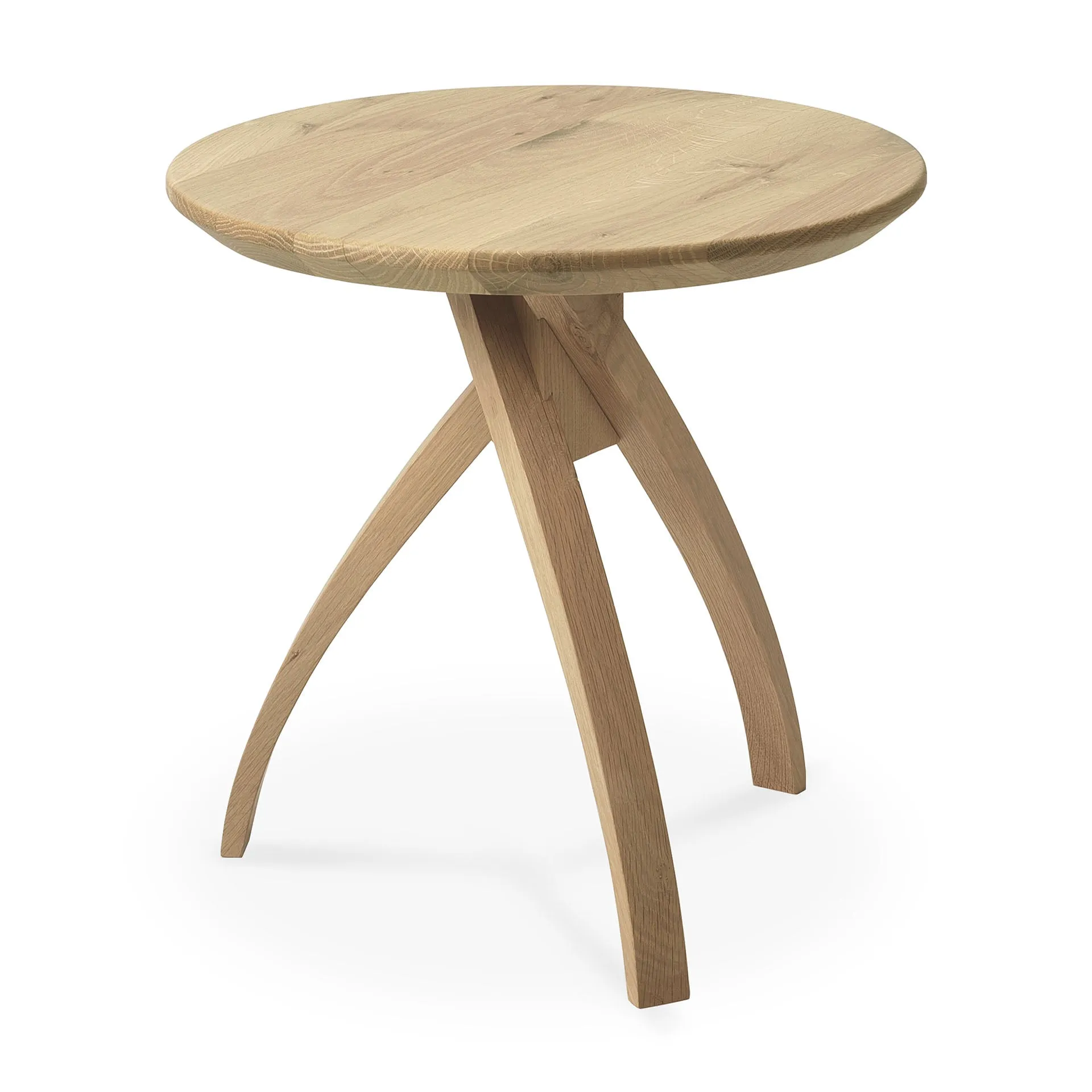 Oak Twist Side Table