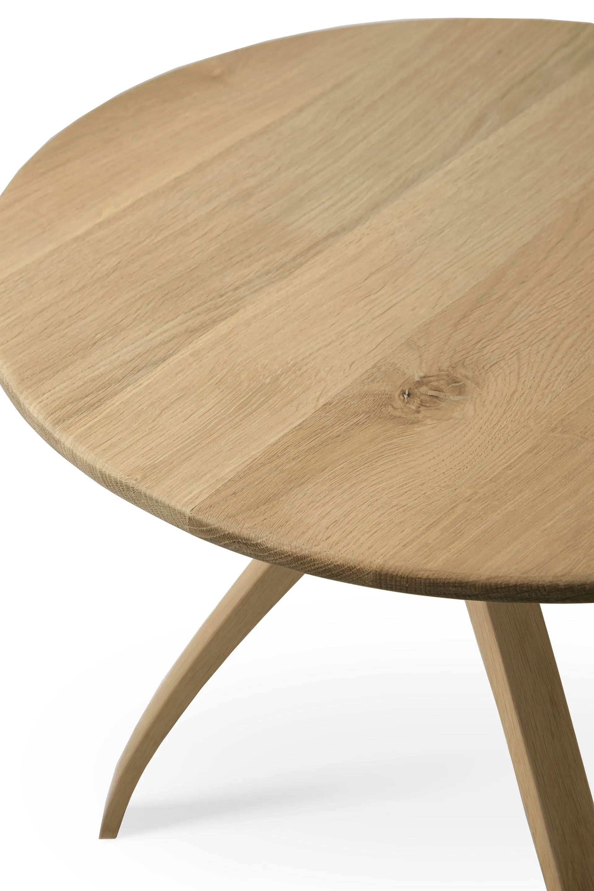 Oak Twist Side Table