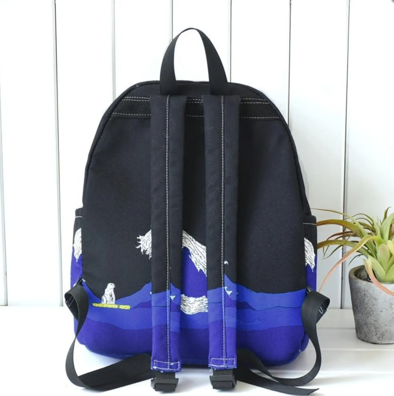 Ocean Waves Backpack KF30063