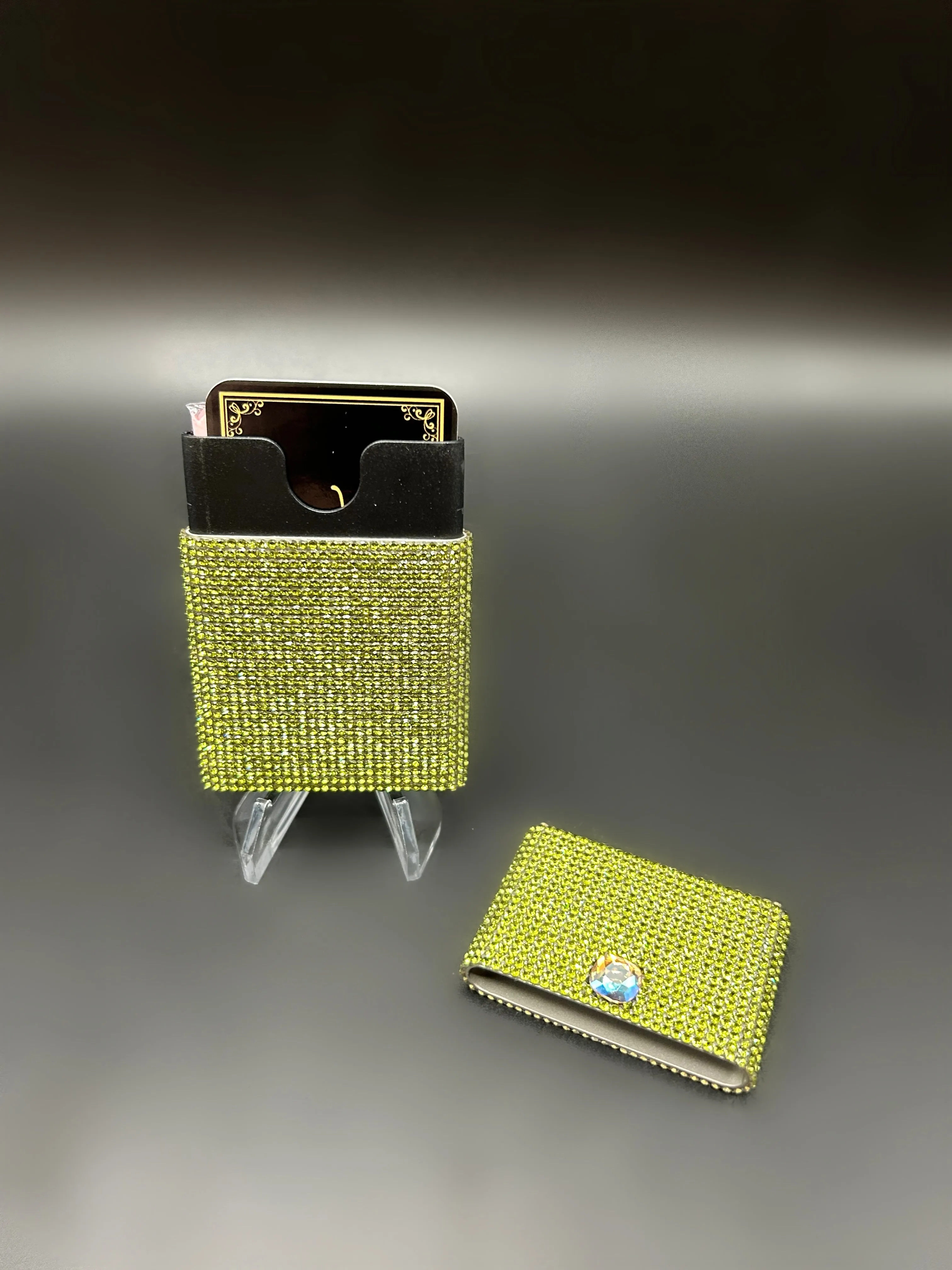 Olive Card Holder