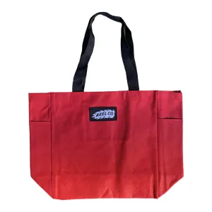 ONE OF A KIND RED TOTE