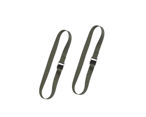Pack straps, cam buckle, 2 pcs