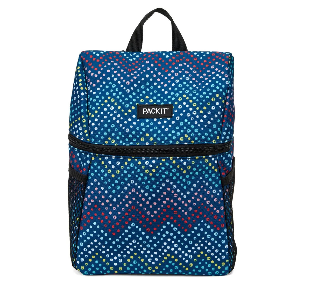 PackIt Freezable Lifestyle Lunch Backpack, Dottie Chevron