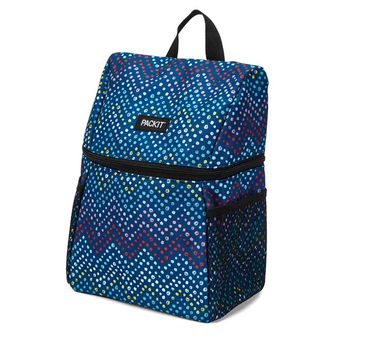 PackIt Freezable Lifestyle Lunch Backpack, Dottie Chevron