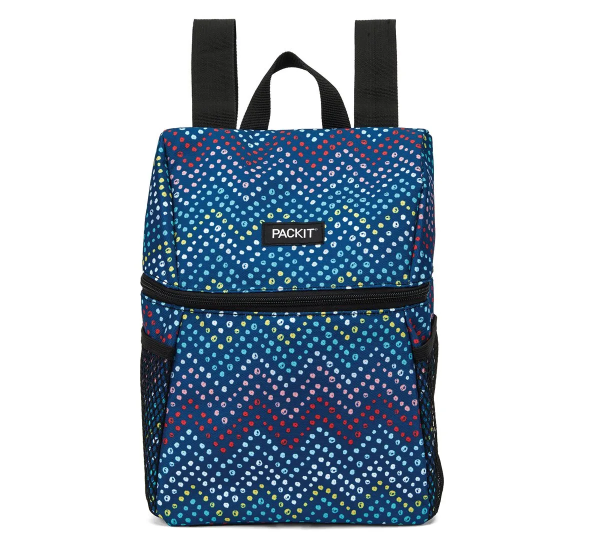 PackIt Freezable Lifestyle Lunch Backpack, Dottie Chevron