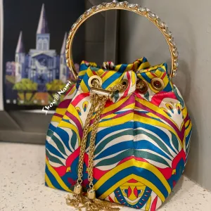 PARIS BAG Blue Multi