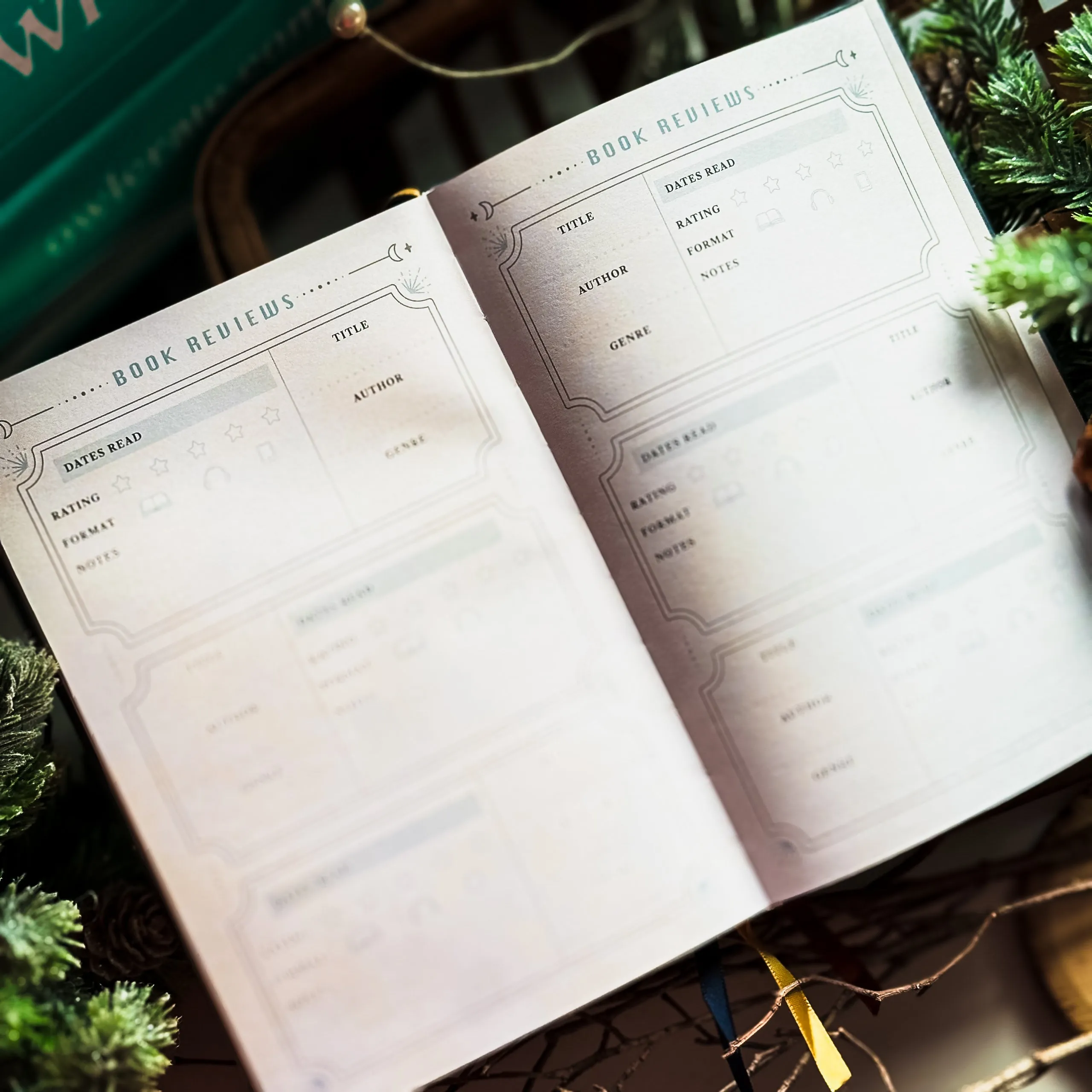 Parts Unknown Reading Planner