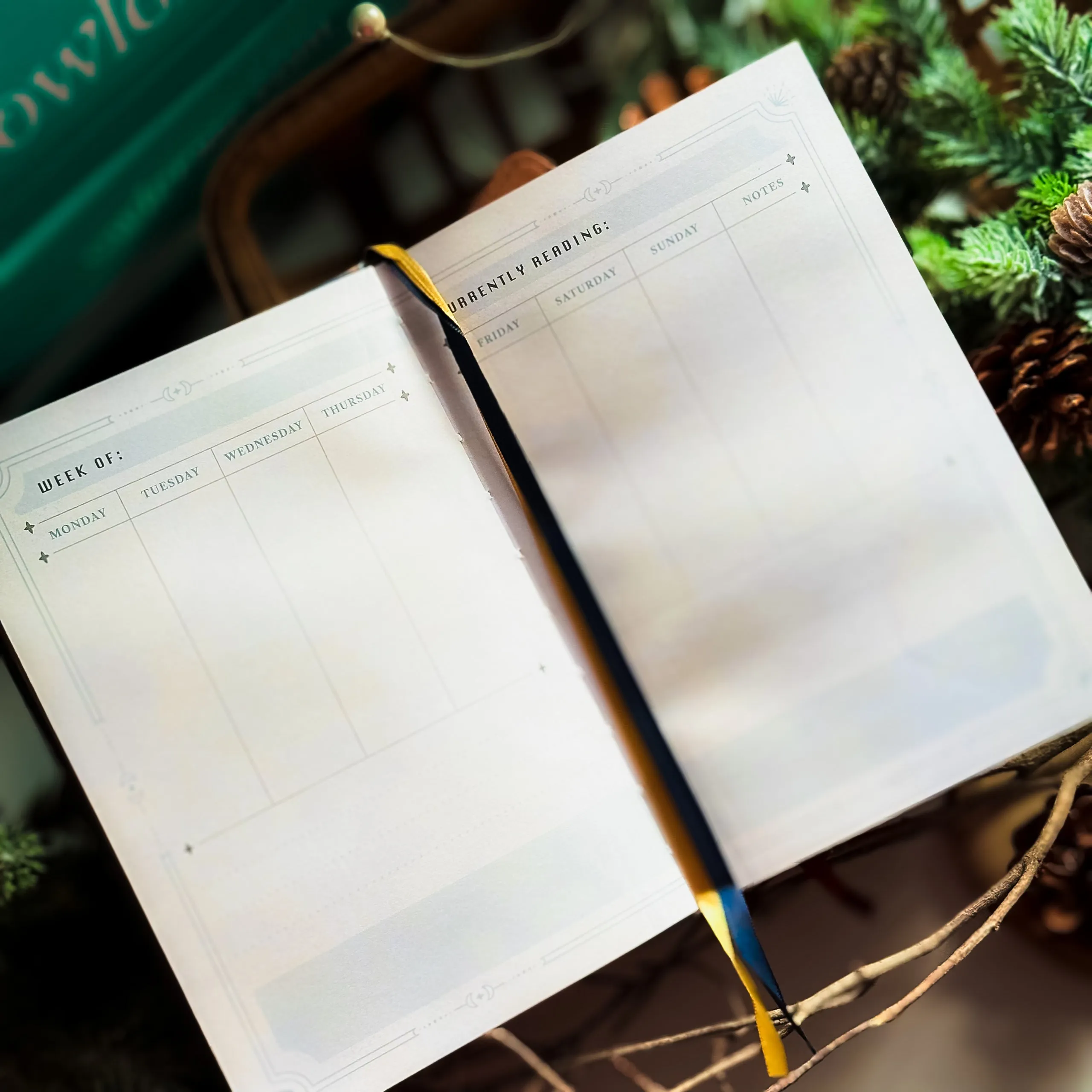 Parts Unknown Reading Planner