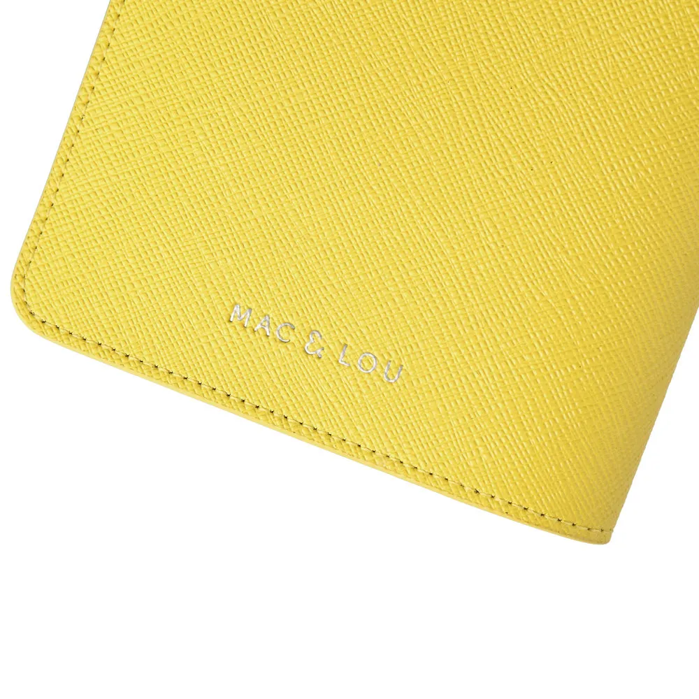 Passport Case | Canary Yellow