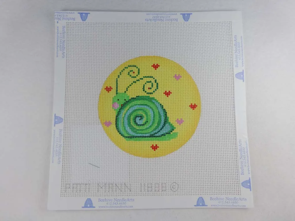 Patti Mann Designs 11888-CHR Sweet Snail Ornament