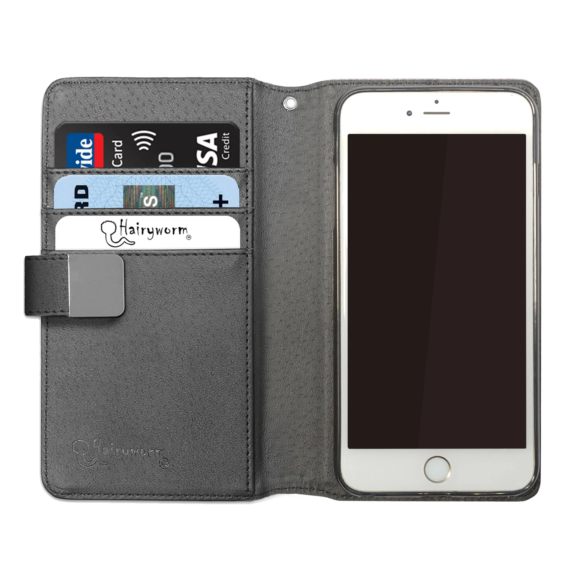 Personalised Leather Wallet Huawei Phone Case