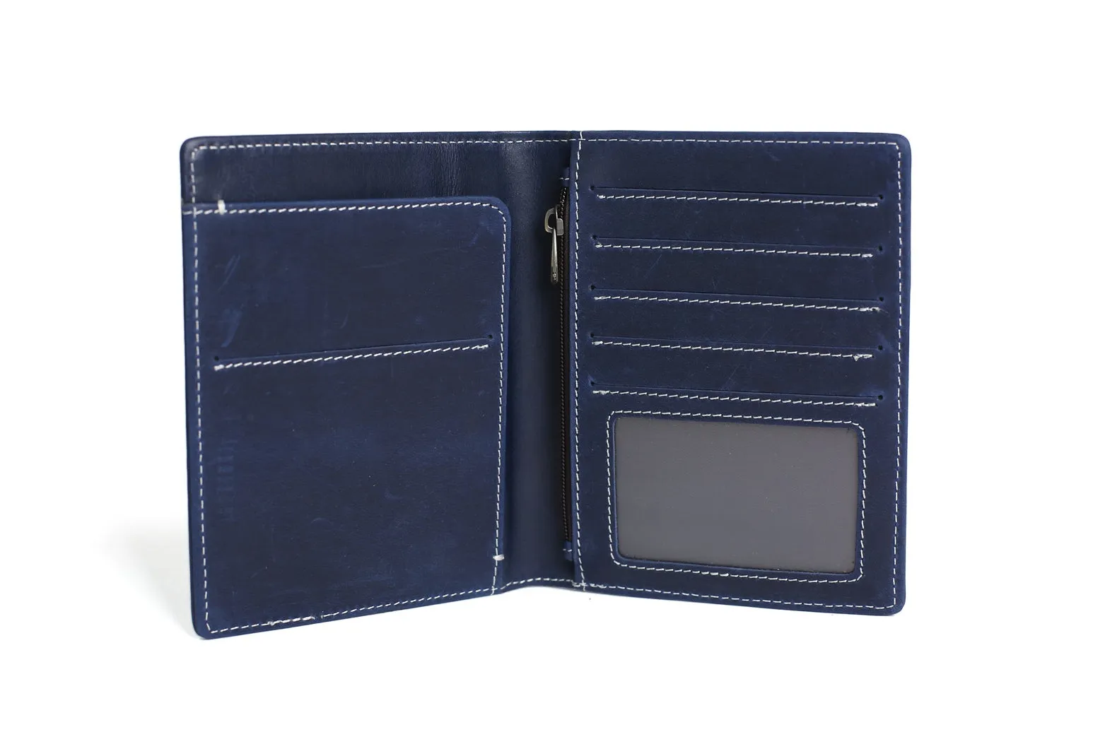 Personalized Leather Travel Wallet, Passport Holder, Card Holder - Groomsmen Gifts