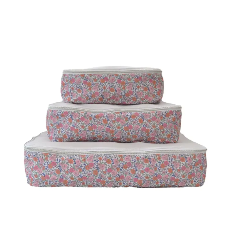 Personalized Packing Cubes Garden Floral - Set of 3
