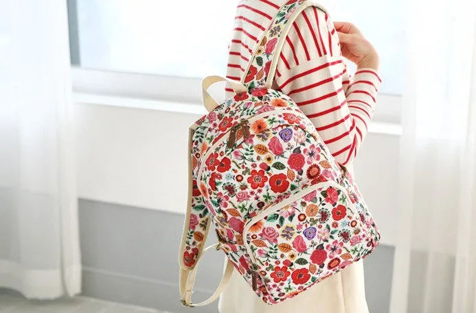 Petit Backpack Mix Flowers - Nathalie Lete