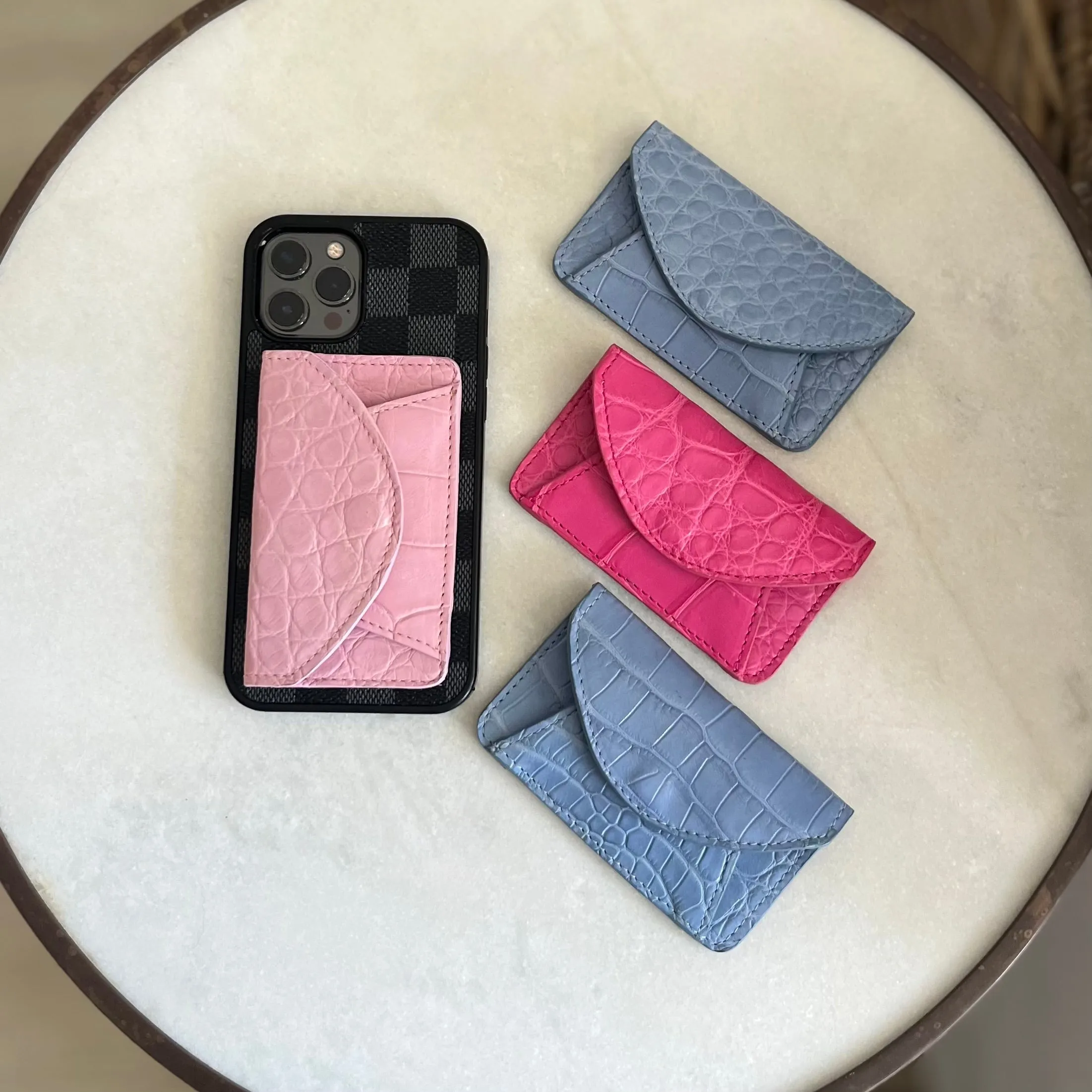 PHONE CASE WALLET -ASSORTED COLORS - IN STOCK NOW