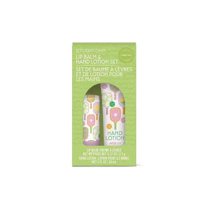 Pickleball Lip and Hand Lotion Set