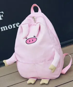 Pig Face With Legs Backpack SD02135