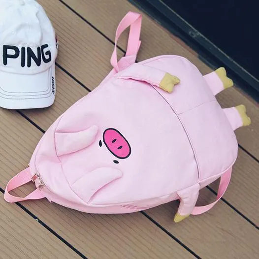 Pig Face With Legs Backpack SD02135