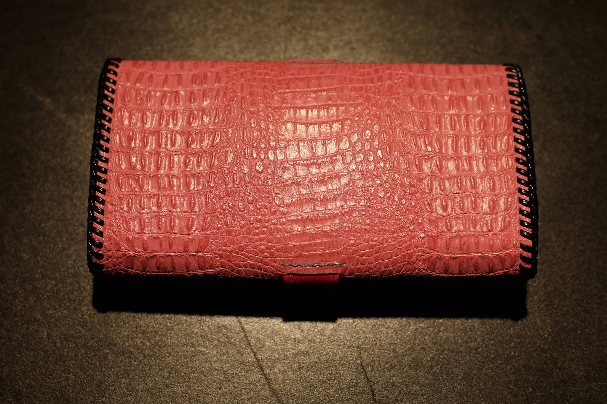 Pink Leather Wallet