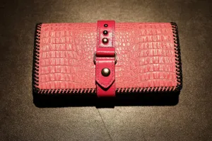Pink Leather Wallet