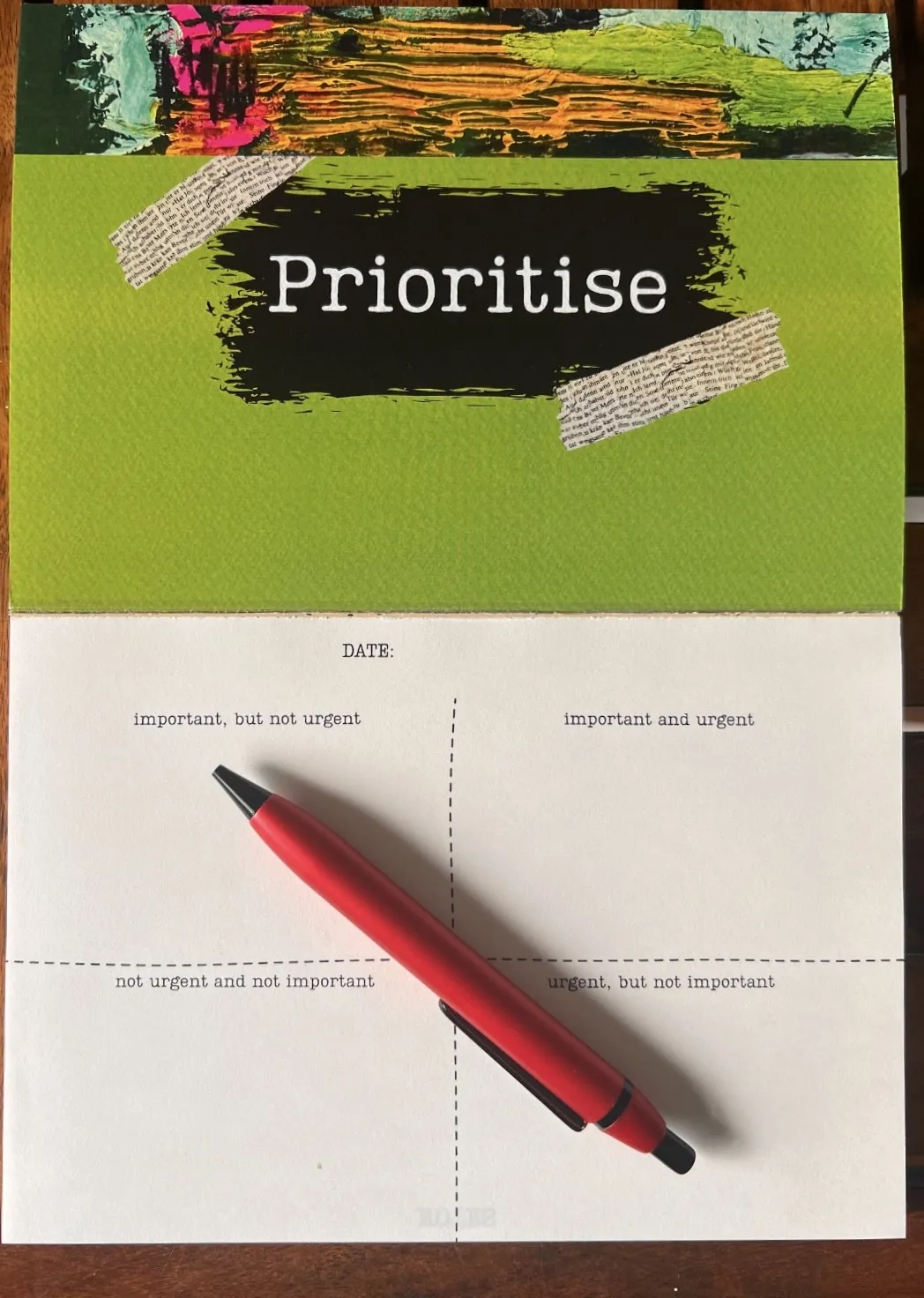 Planner Green | Into the Wild