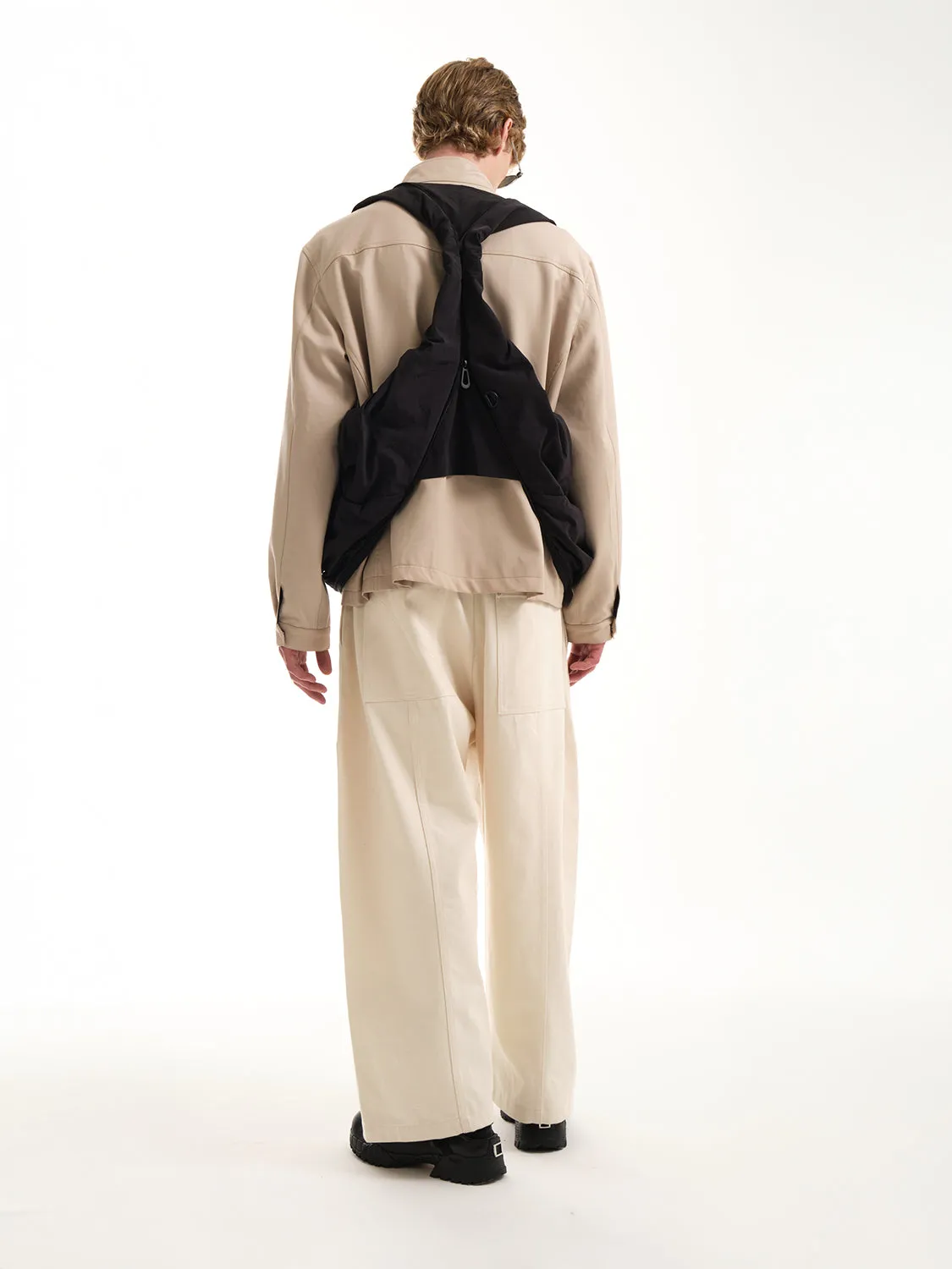 Po Smooth Black Bag