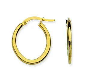 Polished Euro Hoops