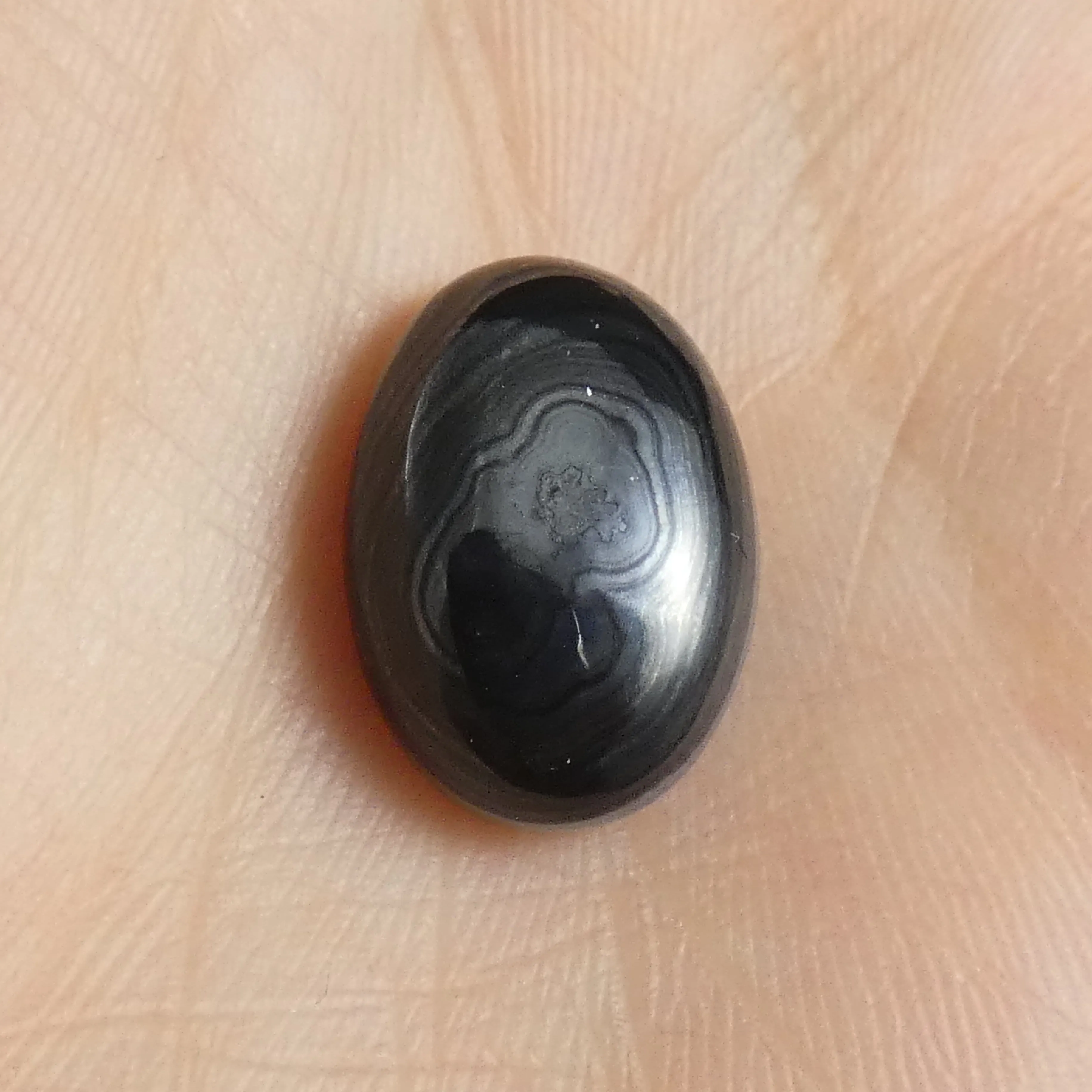 Polished Psilomelane Cabochons