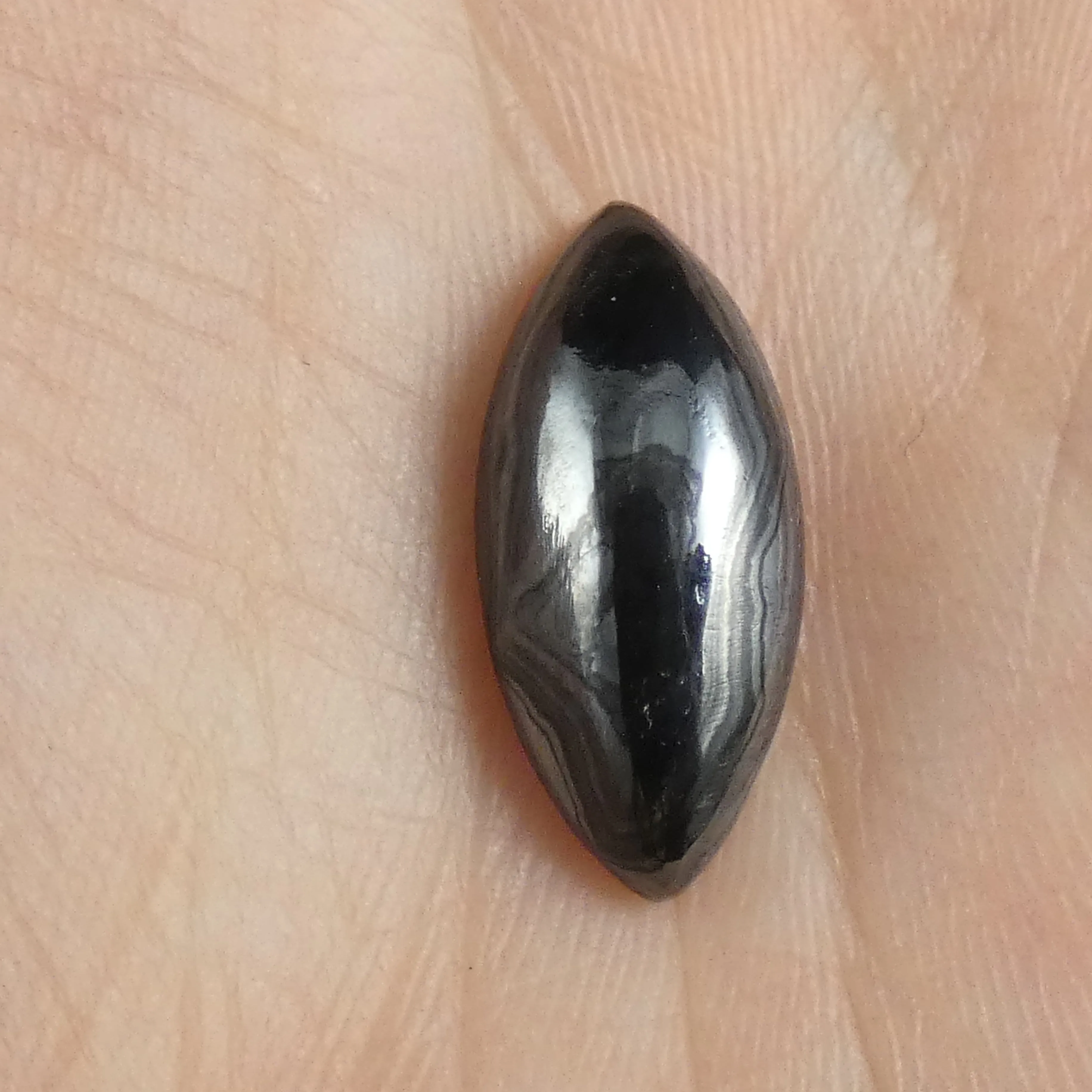 Polished Psilomelane Cabochons