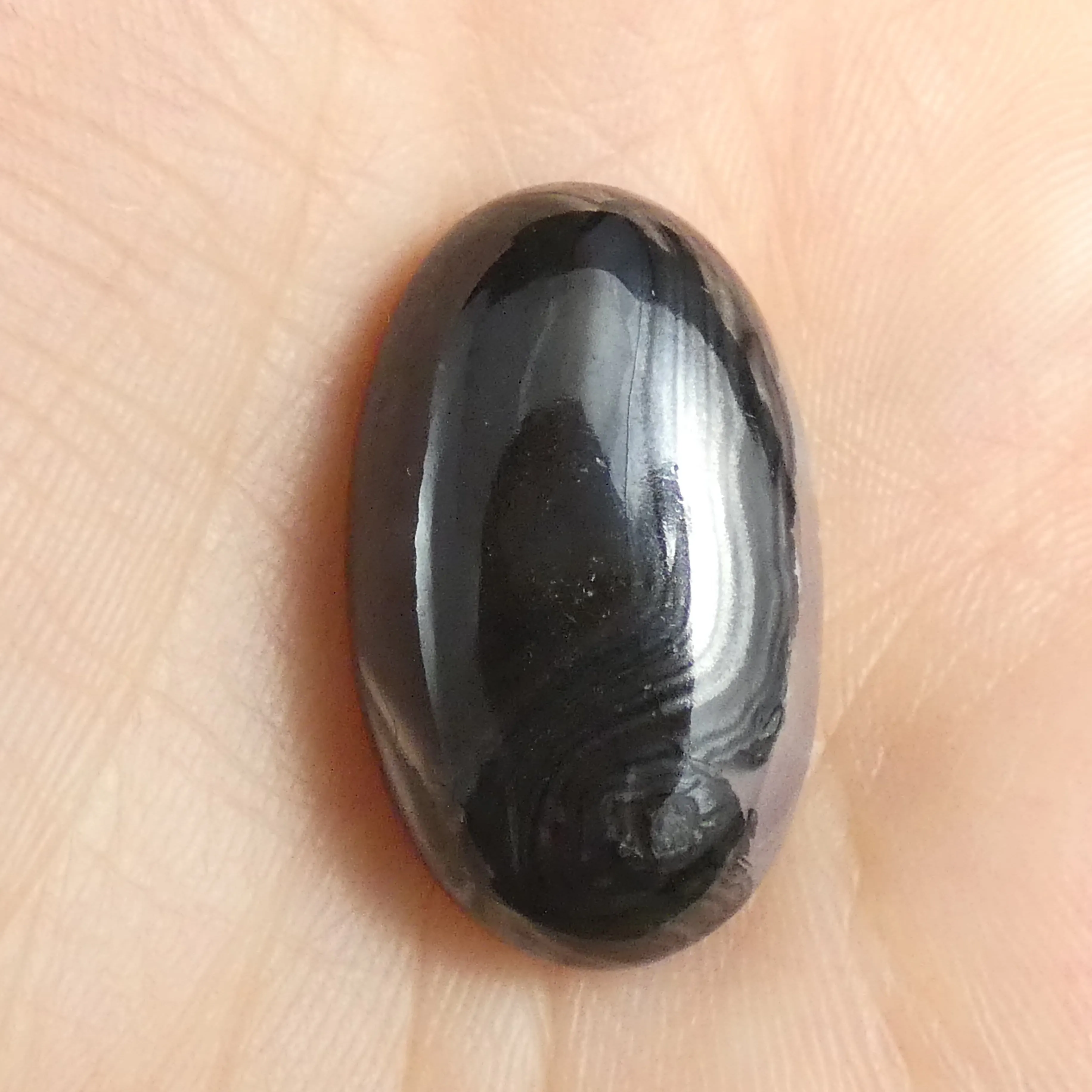 Polished Psilomelane Cabochons