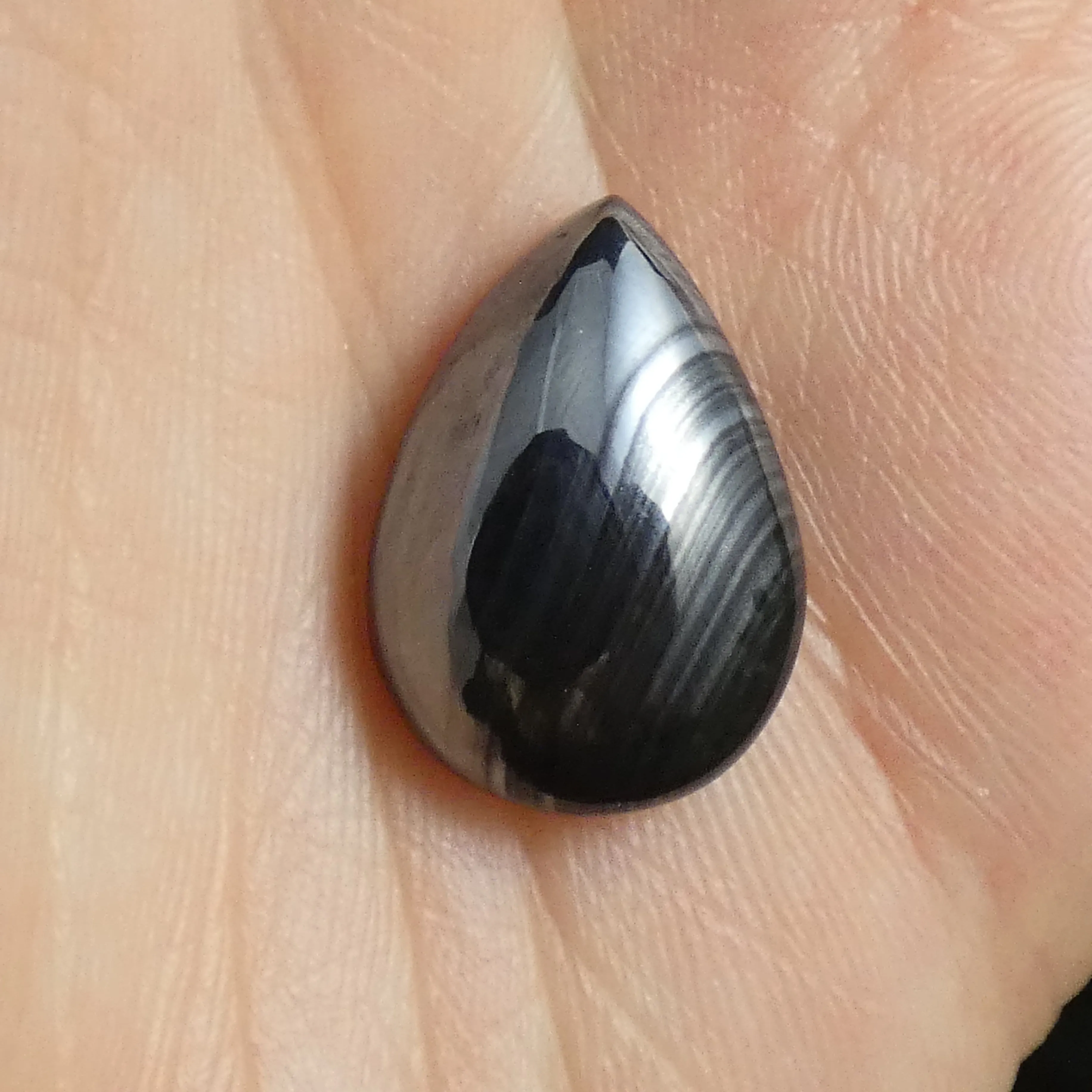 Polished Psilomelane Cabochons