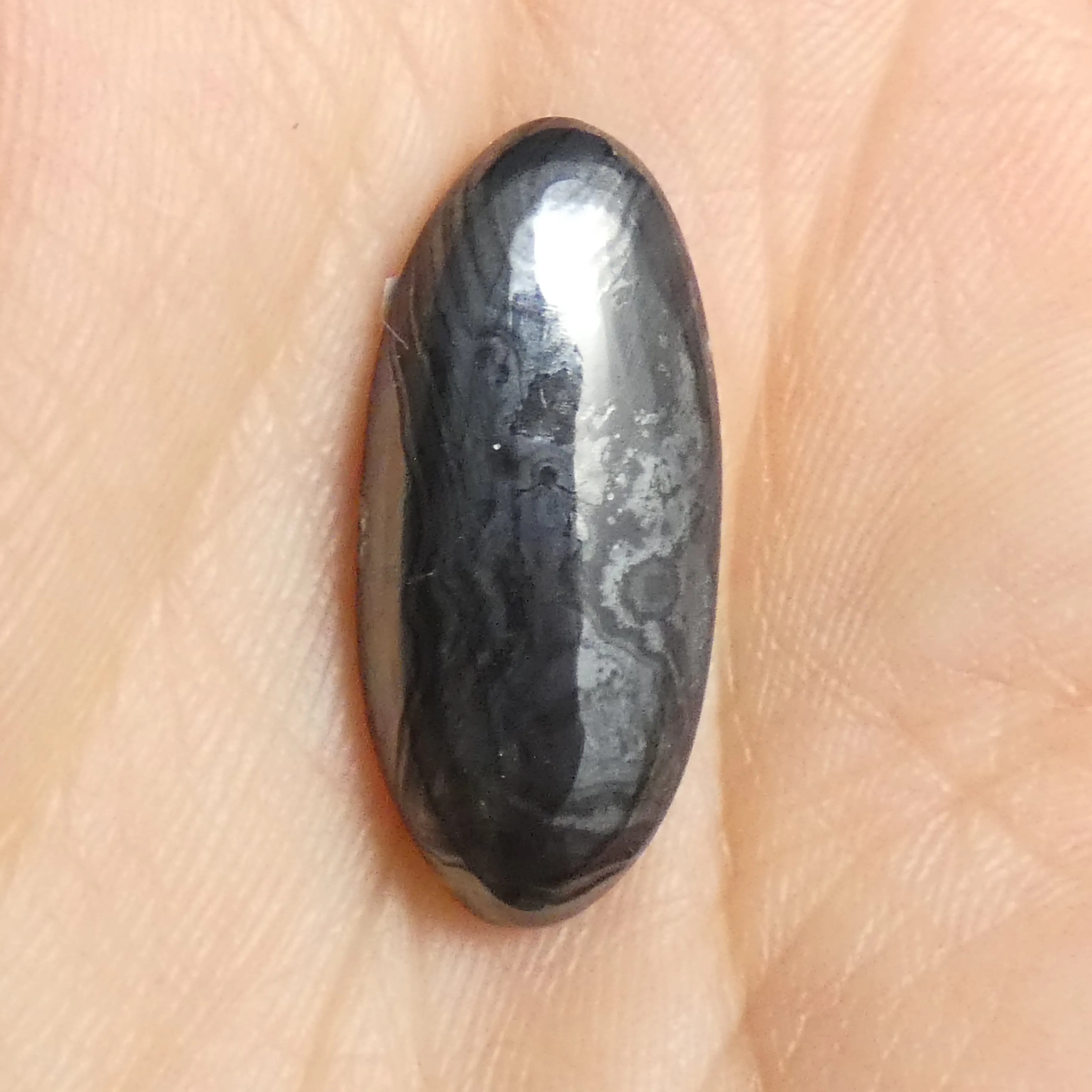 Polished Psilomelane Cabochons
