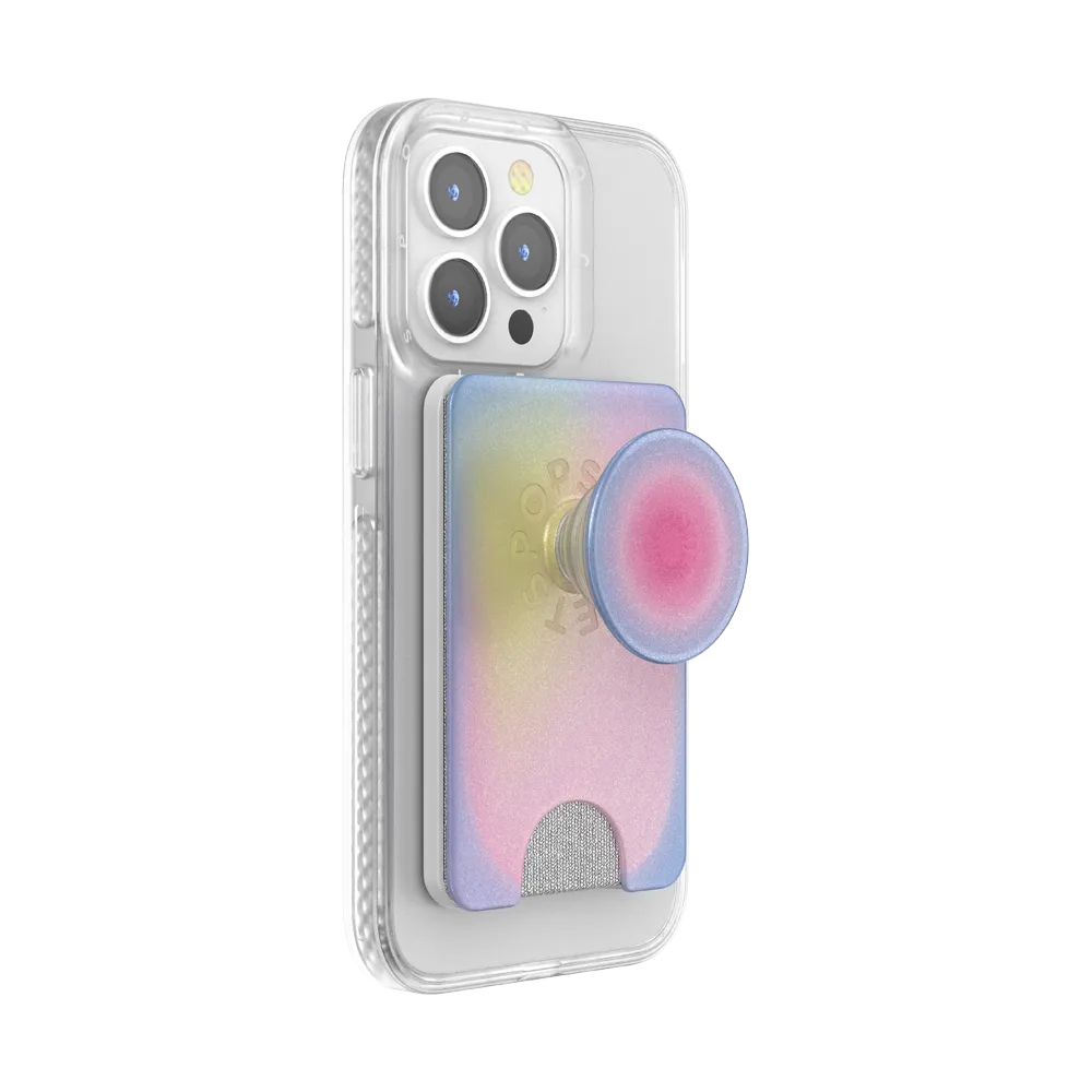 PopSockets MagSafe Phone Wallet - Aura Clear