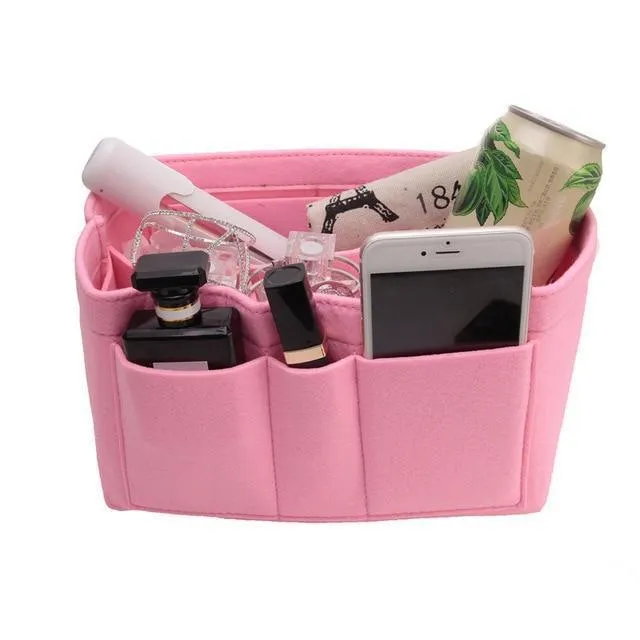 Popular Multi-functional Felt Handbag interior Organizing Holder