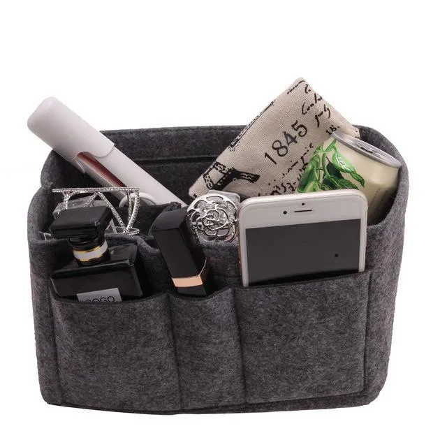 Popular Multi-functional Felt Handbag interior Organizing Holder