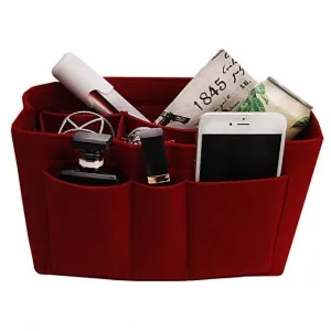 Popular Multi-functional Felt Handbag interior Organizing Holder