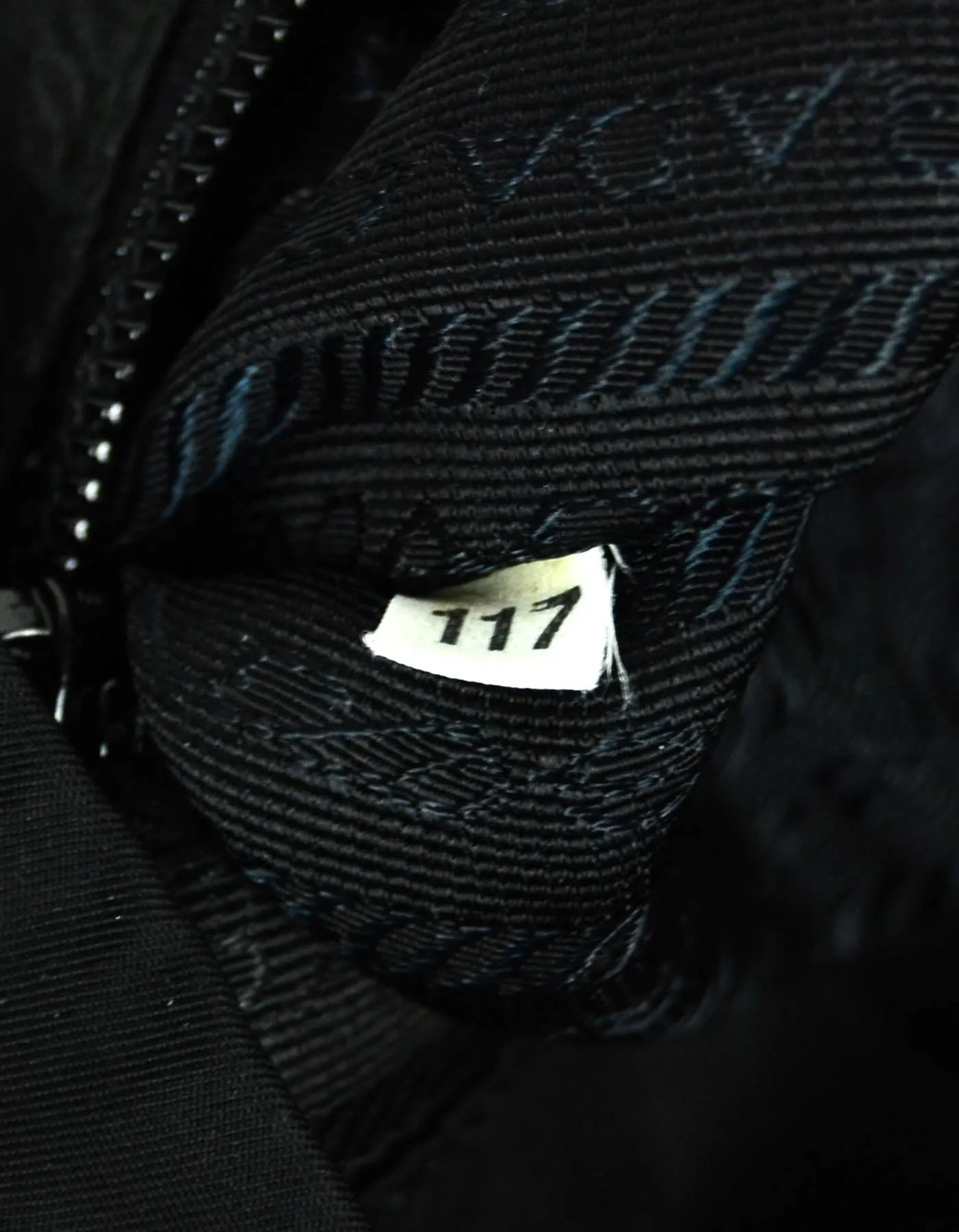 Prada Black Nylon Small Backpack Bag w/ Front Buckle Pockets