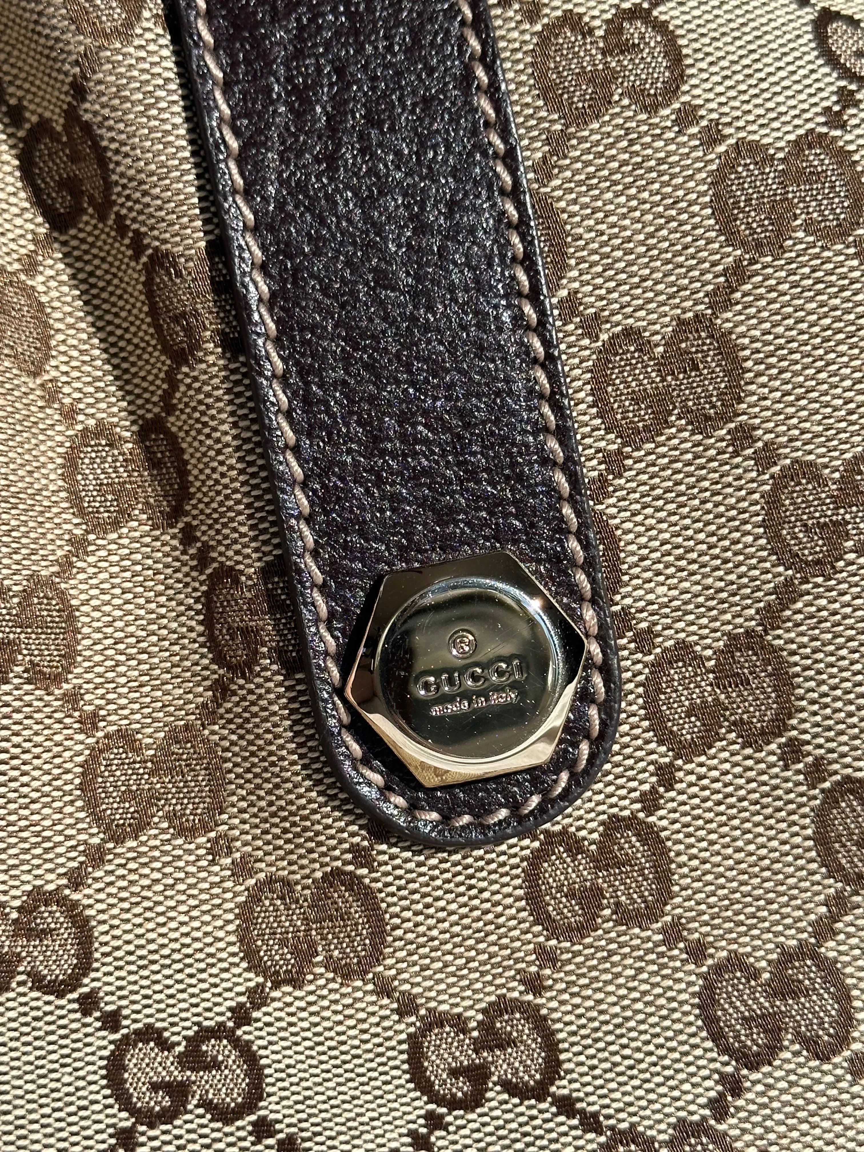 PREOWNED Gucci GG Monogram Boston Handbag