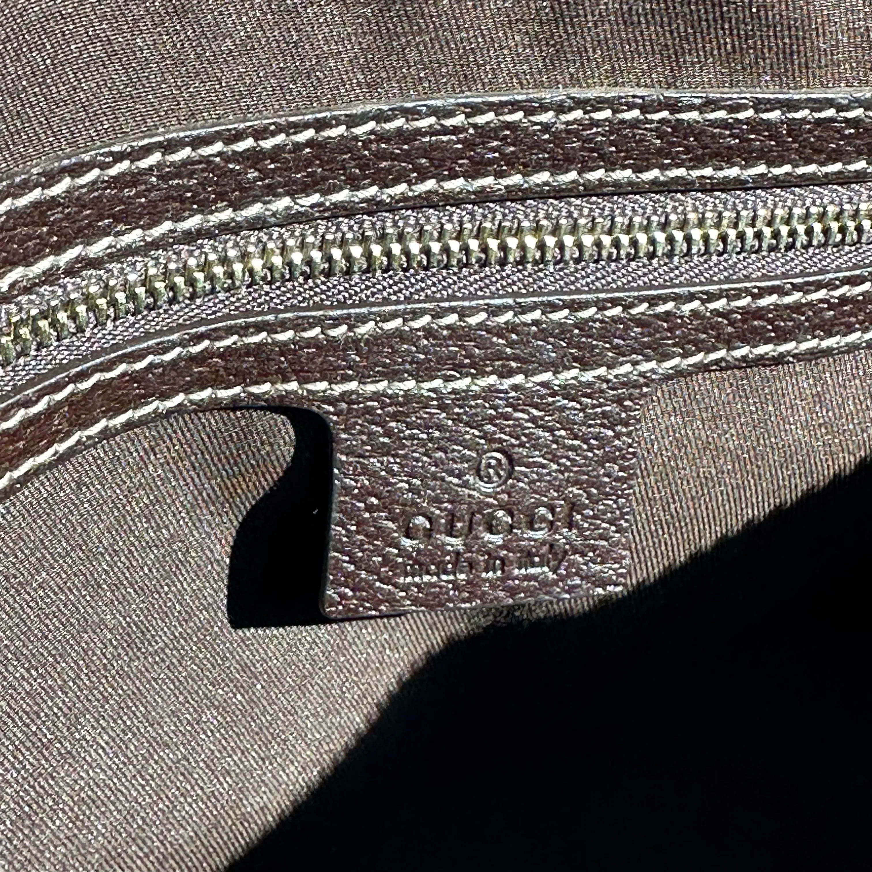 PREOWNED Gucci GG Monogram Boston Handbag