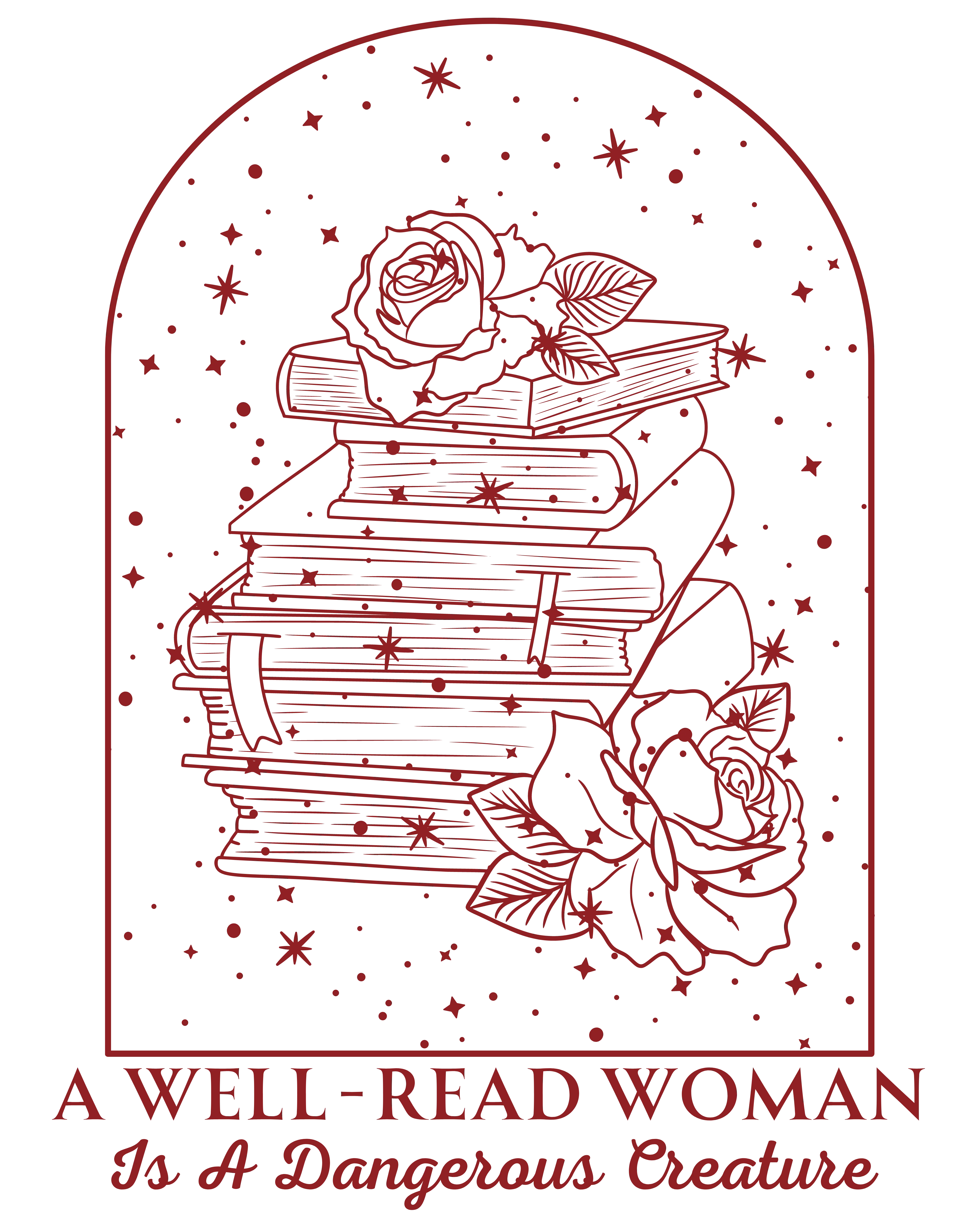 Printed Tote Bag - Book-ish Options